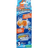nerf oyuncak super soaker hydro balls su topları 3 lü paket f6392 - Yok