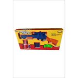 Nerf Tarzı Yumuşak Sünger Mermi Atan Nörf Keskin Nişancı Silah Seti 3 Adet Hedef 5 Adet Mermi ile