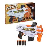 Nerf Ultra AMP Pilli Dart Tabancası - 6 Adet Ultra Dart Dahil - Pilli Hızlı Ateşleme Özelliği - Otomatik Oyuncak Silah