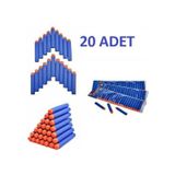 Nerf Yedek Mermi Sünger Mermi 20 Li Nerf Uyumlu Mermi