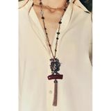 Nergis Collection Kadın Uzun Sallantılı Leylek Figür Tasarım Marka Kolye