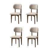 Nergis Sandalye Ahşap Gürgen 4 Lü Set Cafe,Restaurant,Mutfak,Salon,Yemek Odası Sandalyesi