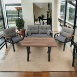 NERGİZ 2 1 1 MASA BAHÇE BALKON MUTFAK MOBİLYASI,KAZAYAĞI - Keten