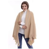 NERGIZ Polar Kışlık Bej Atkı Şal