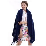 NERGIZ Polar Kışlık Lacivert Atkı Şal