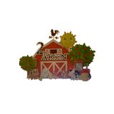 nerisdesign Sevimli Çiftlik Hayvanları Temalı Isimli 3d Cake Topper Doğum Günü Pasta Süsü