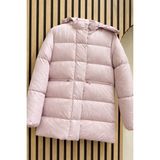 NerKids Kız Çocuk Çıkarılabilir Şapkalı Mont - 12 Yaş - Pembe