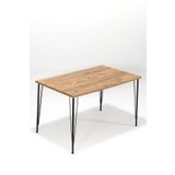 Nero Atlantik Çam 75x120 Mutfak Masası