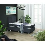 Nero Tek Kişilik Baza Comfort Yatak Modelli Başlık %100 Çelik+ Mdf 100 x 200