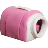 Nerotex Taşınabilir Kedi Yatağı Yuvası Pembe Yıkanabilir Taşınabilir
