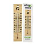 Nerox Ahşap Civasız Termometre F-227