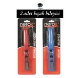 Nerox Bıçak Bileyici, 2 Adet, Kırmızı ve Mavi
