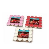 Nerox NRX-38R Tea Light Mum 16 Adet Renkli Yuvarlak