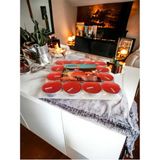 Nerox Tea Light Çok Amaçlı & Romantik Kokulu Mum Kırmızı 16 Adet