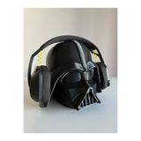 Nerva Design 3D Star Wars Darth Vader Kulaklık Tutucu, Masaüstü Dekoratif Kulaklık Tutacağı, Kulaklık Standı - 20 cm