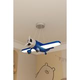 NESACONCEPT Uçak Avize Çocuk Odası Avizesi Bebek Odası Avizesi Küçük Kaşif LED Tavan Lambası 60 cm