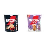 Nescafé 10'lu 3'ü1 Arada Extra Çözünebilir Kahve Karışımı + 10'lu Çikolata Aromalı Milky Ice Choco