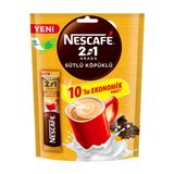 Nescafé 2si1 Arada Sütlü Köpüklü Çözünebilir Kahve 10x10g Nescafé 2si1 Arada Sütlü Köpüklü Çözünebilir Kahve 10x10g 10'lu