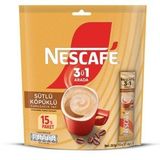 Nescafé 3ü1 Arada Sütlü Köpüklü Kahve 15'li