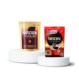 Nescafé Gold Çözünebilir Kahve Ekopaket, 200 g ve Nescafé Classic Çözünebilir Kahve Ekopaket, 200 g