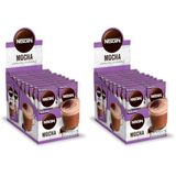 NESCAFÉ Mocha Çikolatalı ve Köpüklü Çözünebilir Kahve Karışımı 17 g x 24 (2 paketi)