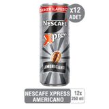 NESCAFÉ XPRESS Americano Soğuk Kahve 250ml x12