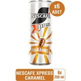 Nescafé Xpress Caramel Soğuk Kahve 250ML X6 - Ice Coffee - 6 Adet