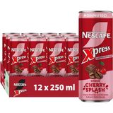 Nescafé Xpress Choco Cherry Splash Soğuk Kahve 250 Ml - 12 Adet