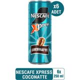 Nescafé Xpress Coconatte Soğuk Kahve 250 ml X6 - Ice Coffee - 6 Adet