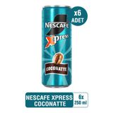 NESCAFÉ Xpress Coconatte Soğuk Kahve 250 Ml x6