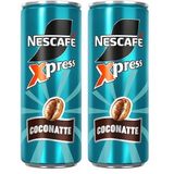 NESCAFÉ, Xpress Kahveli Sütlü İçecek, Hindistan Cevizi Ve Badem Aromalı, 250ml 2li paket