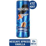 Nescafé Xpress Vanilla Soğuk Kahve 250ML X12 - Ice Coffee - 12 Adet