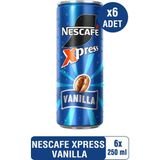 Nescafé Xpress Vanilla Soğuk Kahve 250ML X6 - Ice Coffee - 6 Adet