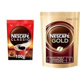 Nescafe 100 gr Classic + 100 gr Gold Çözünebilir Kahve