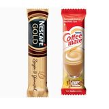 Nescafe 2 gr Gold 100 Adet + Nestle 5 gr Coffee Mate 100 Adet