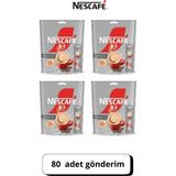 Nescafe 2 Si 1 Arada 20'li 4 Paket (20 x 4) Yoğun Aroma ile Lezzetli Kahve
