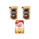 Nescafe 2'li 200 gr Gold + Nestle 500 gr Coffee Mate