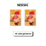 Nescafe 3-Ü1 Arada Sütlü Köpüklü 40 Adet / 17,4 Gram