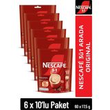 Nescafe 3ü1 Arada Çözünebilir Kahve 17, 5g 10'lu Paket 10X6 - 60 Adet