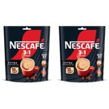 Nescafe 3ü1 Arada Extra Yoğun Kahve Tadı Granül Kahve 10'lu Paket (2 ADET)