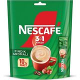 Nescafe 3ü1 Arada Fındık Aromalı Granül Kahve 10'lu Paket - 17,5 gr