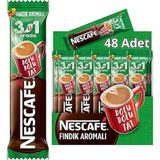 Nescafe 3ü1 Arada Fındık Aromalı Kahve 17 gr x 48 Adet - Kahve Karışımı