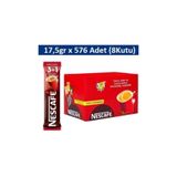 Nescafe 3ü1 Arada Original 17,5g X 576lı (8 Kutu - 1 Koli)