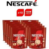 Nescafe 3ü1 Arada Original Çözünebilir Kahve 10 x 10'lu Paket 10X17,5G Zengin Tatlı Menşei - 1 Adet