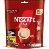 Nescafe 3ü1 Arada Original Granül Kahve 10'lu Paket - 17,5 gr