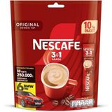 Nescafe 3ü1 Arada Original Granül Kahve 10'lu Paket