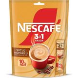 Nescafe 3ü1 Arada Sütlü Köpüklü Granül Kahve 10'lu Paket - 17,5 gr