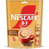 Nescafe 3ü1 Arada Sütlü Köpüklü Granül Kahve 10'lu Paket