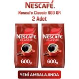 Nescafe Classic 600 gr 2 Adet - Granül