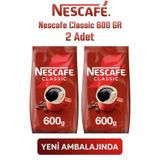 Nescafe Classic 600 GR 2 Adet
